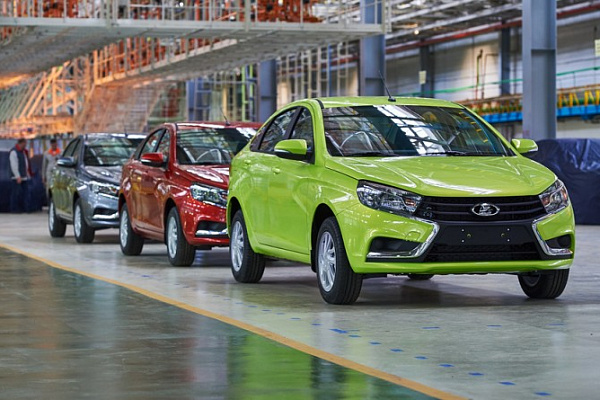 Производство автомобилей LADA Vesta за 4 месяца выросло на 8%